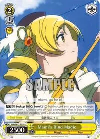 Mamis Bind Magic (Puella Magi Madoka Magica)