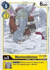 Mammothmon (Double Diamond)