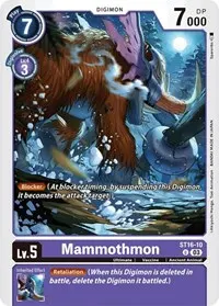 Mammothmon (Starter Deck 16: Wolf of Friendship)