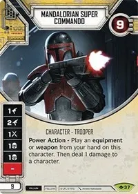 Mandalorian Super Commando (Way of the Force) — Star Wars Destiny Card Value