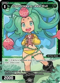 Mandragora Jade Evil Parallel Foil (Prismatic Diva)