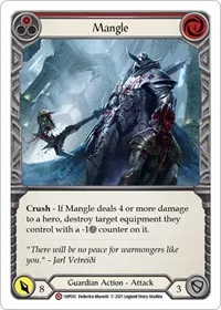 Mangle (History Pack Vol.1) — Flesh & Blood TCG Card Value