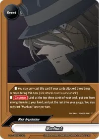 Manhunt (S-TD-C02: Case Closed -Side:Black-)