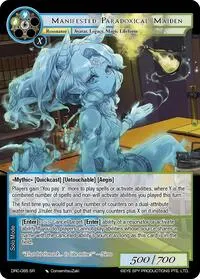 Manifested Paradoxical Maiden (Descent into the Raven's Catacombs)