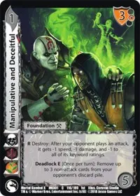 Manipulative and Deceitful (Mortal Kombat X)