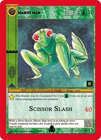 Mantis Man (Cryptid Nation: Kickstarter Edition Tribal Theme Decks)