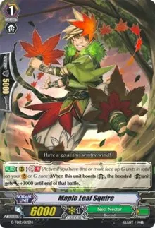 Maple Leaf Squire (G-TD12: Flower Princess of Abundant Blooming)
