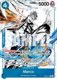 Marco Parallel (Starter Deck 22: Ace & Newgate) — One Piece Card Game Card Value
