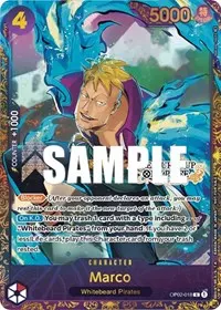 Marco Treasure Cup (One Piece Promotion Cards)