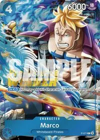 Marco Two Legends Pre Release Winner (One Piece Promotion Cards)