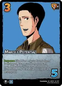 Marcos Potential (Attack on Titan: Battle for Humanity)
