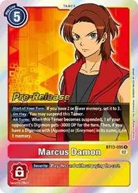 Marcus Damon (Versus Royal Knights Pre-Release Cards)