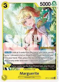 Marguerite (The Azure Sea's Seven Release Event Cards)