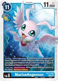 MarineAngemon (Blast Ace) — Digimon Card Game Card Value