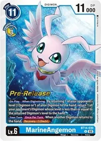 MarineAngemon (Blast Ace Pre-Release Cards)