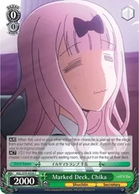 Marked Deck Chika (Kaguya-sama: Love is War) — Weiss Schwarz Card Value