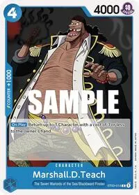 MarshallDTeach (Starter Deck 3: The Seven Warlords of The Sea)