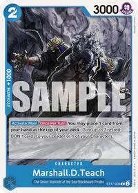 MarshallDTeach (Starter Deck 17: BLUE Donquixote Doflamingo)