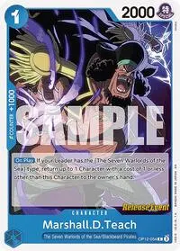 MarshallDTeach (Legacy of the Master Release Event Cards)