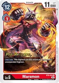 Marsmon (New Awakening Pre-Release Cards)