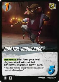 Martial Knowledge (Teenage Mutant Ninja Turtles)