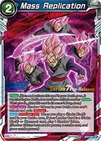 Mass Replication (Assault of the Saiyans Pre-Release Cards)