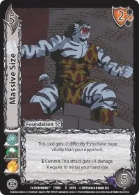 Massive Size (Yu Yu Hakusho) — UniVersus Card Value