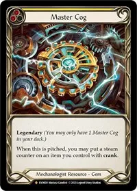 Master Cog (Bright Lights) — Flesh & Blood TCG Card Value