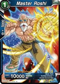 Master Roshi (Universal Onslaught Pre-Release Cards)