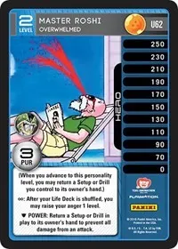 Master Roshi Overwhelmed (Panini: Perfection)