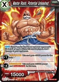 Master Roshi Potential Unleashed (Draft Box 06 - Giant Force) — Dragon Ball Super CCG Card Value