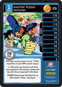 Master Roshi Restrained (Panini: Vengeance)