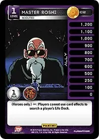 Master Roshi Scouted (Panini: Movie Collection)