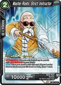 Master Roshi Strict Instructor (Destroyer Kings Pre-Release Cards) — Dragon Ball Super CCG Card Value