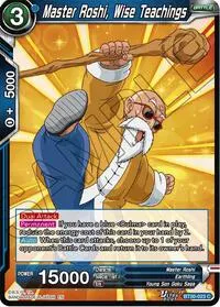 Master Roshi Wise Teachings (Three Glorious Fighters)