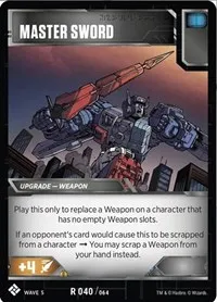 Master Sword (Titan Masters Attack) — Transformers TCG Card Value