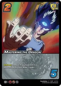 Mastering the Dragon (Yu Yu Hakusho: Dark Tournament)