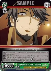 Mastermind Perv Asshat (The Eminence in Shadow) — Weiss Schwarz Card Value