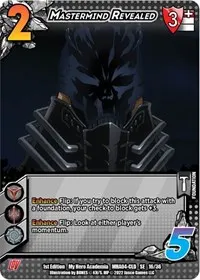 Mastermind Revealed (UniVersus: My Hero Academia: League of Villains)