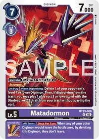 Matadormon (Hackers' Slumber) — Digimon Card Game Card Value