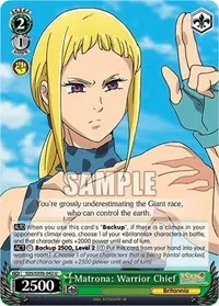 Matrona Warrior Chief (The Seven Deadly Sins: Revival of The Commandments)