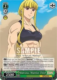 Matrona Warrior Chief SR (The Seven Deadly Sins: Revival of The Commandments)