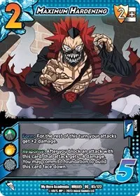 Maximum Hardening (UniVersus: My Hero Academia: Undaunted Raid)