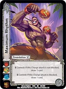 Maximum Rhythm (Street Fighter CCG) — UniVersus Card Value