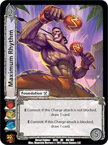 Maximum Rhythm (Street Fighter CCG)