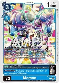 Mcmon (Cyber Eden) — Digimon Card Game Card Value