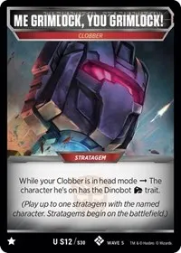 Me Grimlock You Grimlock (Titan Masters Attack)