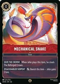 Mechanical Snake (Illumineer's Quest: Palace Heist)