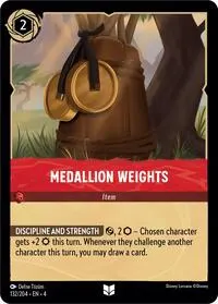Medallion Weights (Ursula's Return)