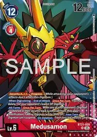 Medusamon Digimon Liberator Debuggers Set (World Convergence)